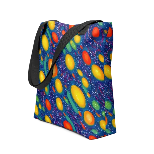 Cosmic Citrus on a Tote Bag