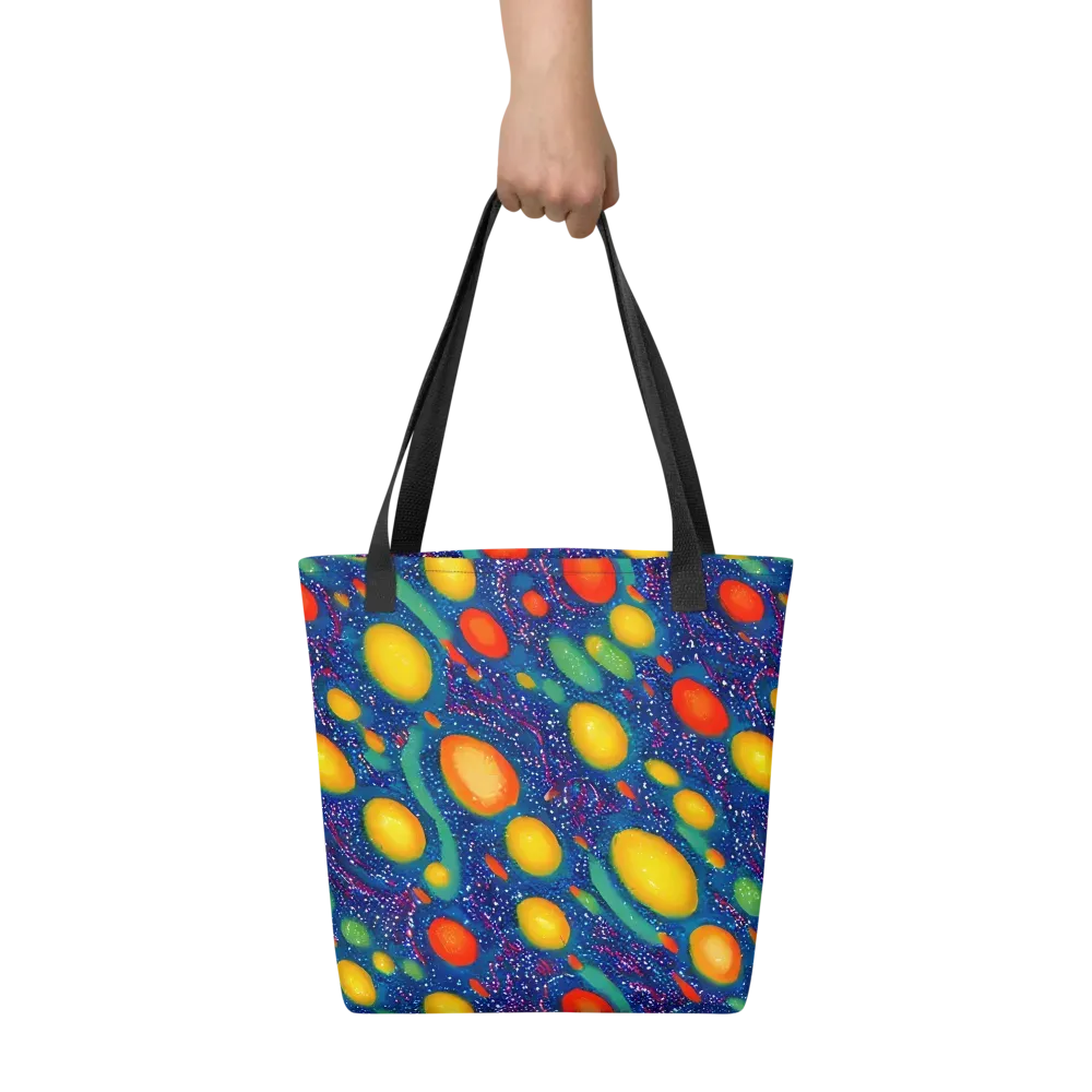 Cosmic Citrus on Tote Bag — Front