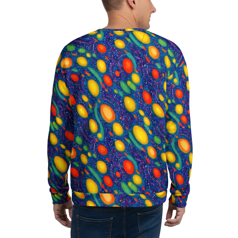 Cosmic Citrus on Sweatshirt — Back