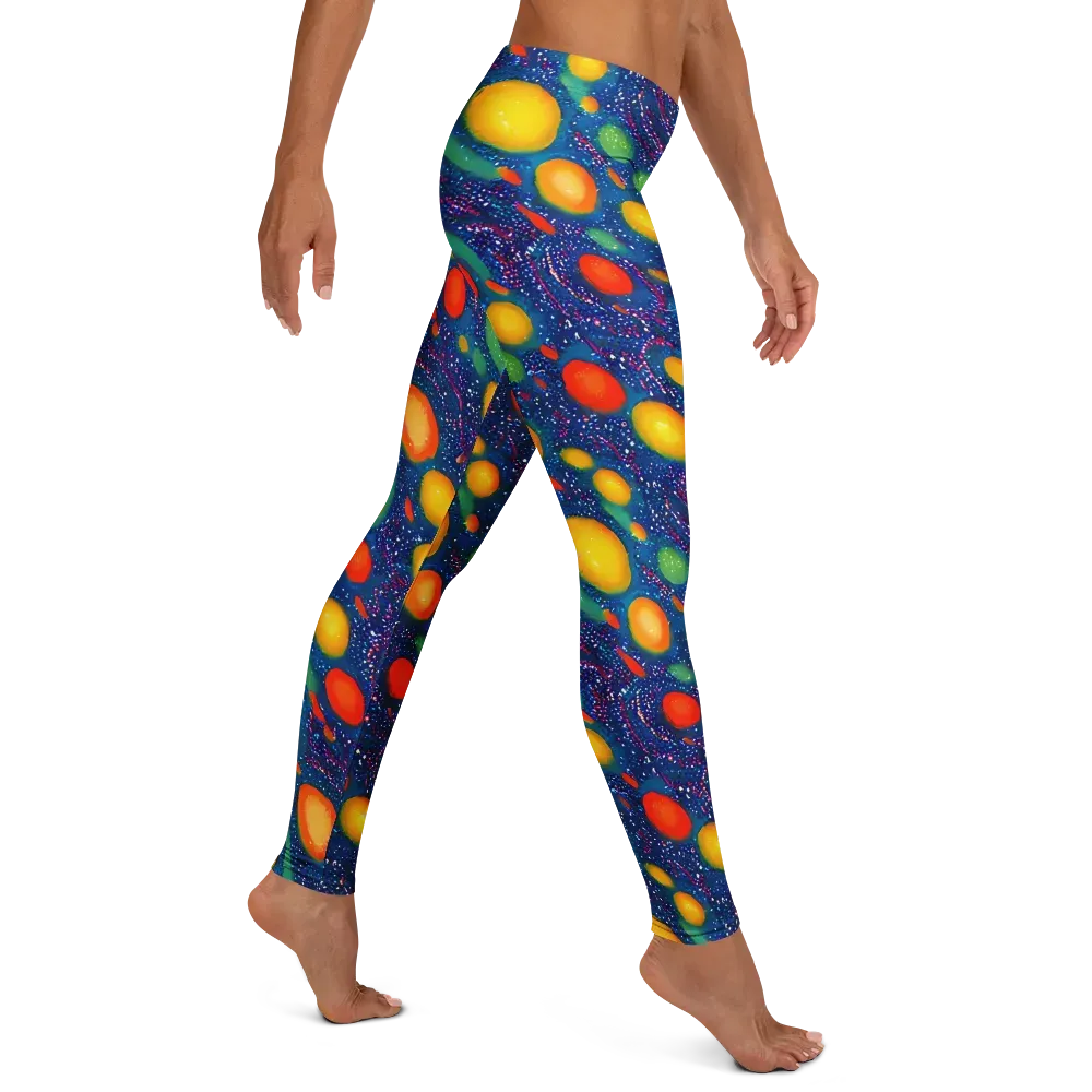 Cosmic Citrus on Leggings — Right