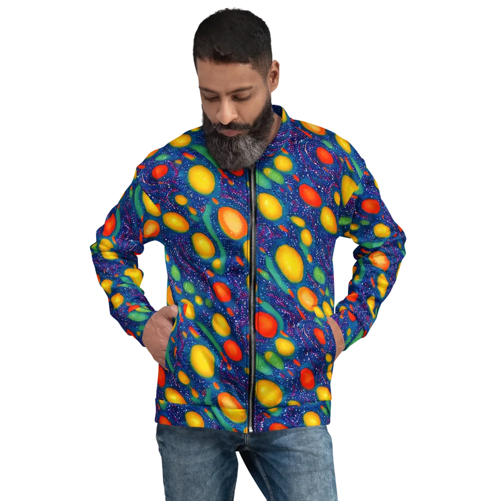 Cosmic Citrus on Bomber Jacket — Front