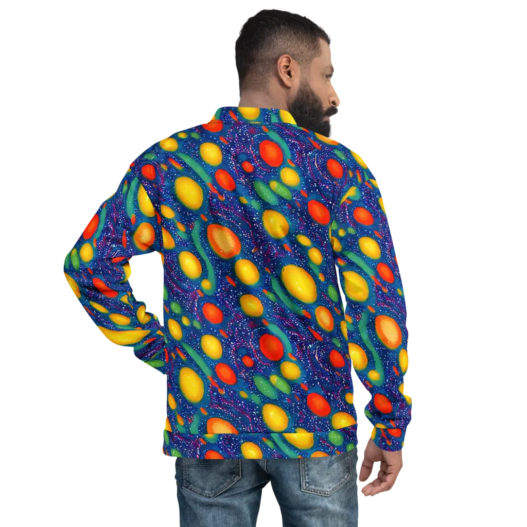 Cosmic Citrus on Bomber Jacket — Back