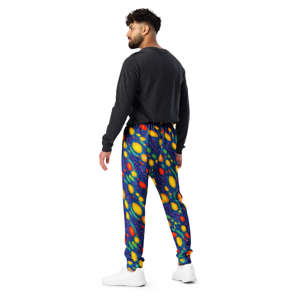 Cosmic Citrus on Men's Joggers — Back
