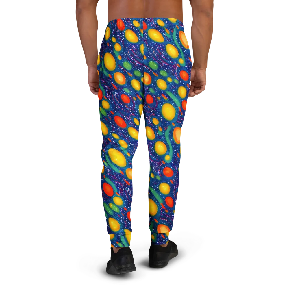 Cosmic Citrus on Men's Joggers — Back