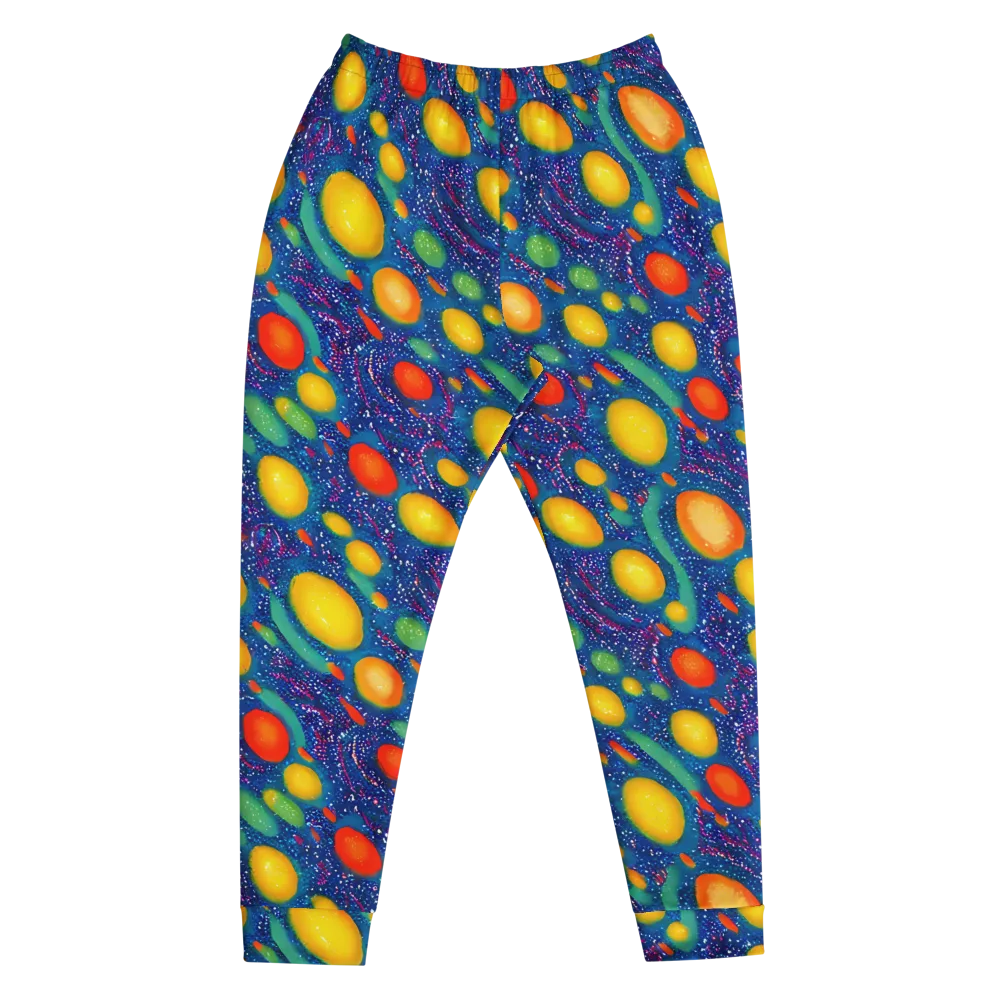 Cosmic Citrus on Men's Joggers — Front