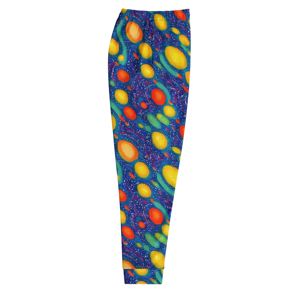 Cosmic Citrus on Men's Joggers — Right
