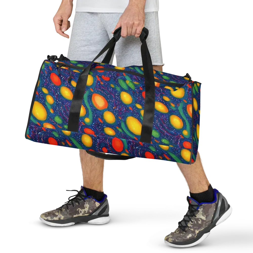 Cosmic Citrus on Duffle Bag — Front