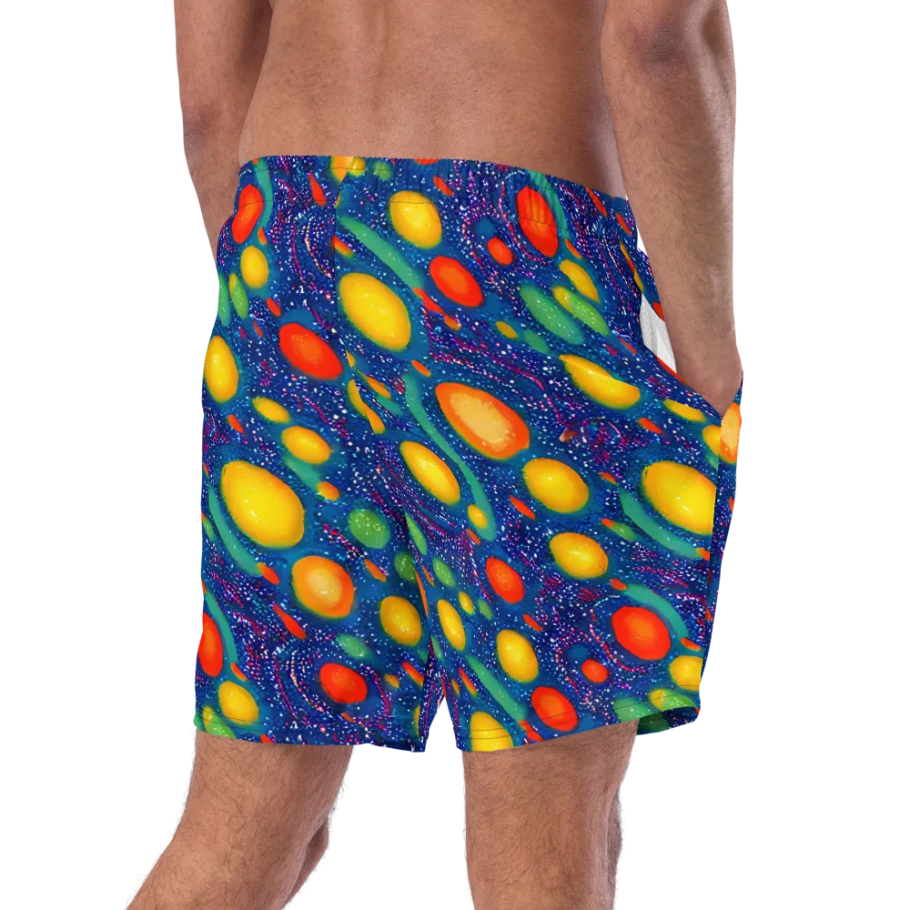 Cosmic Citrus on Swim Trunks — Right Back