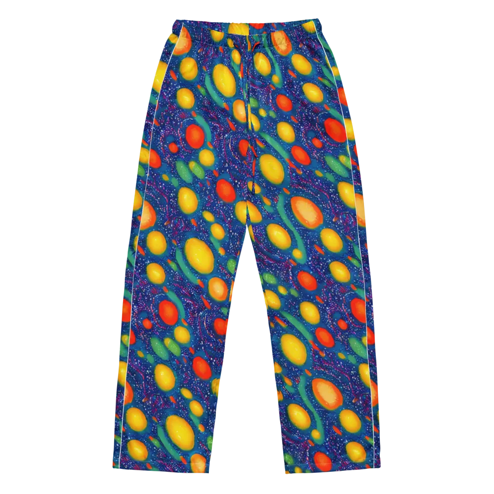 Cosmic Citrus on Women's Pajama Pants — Front