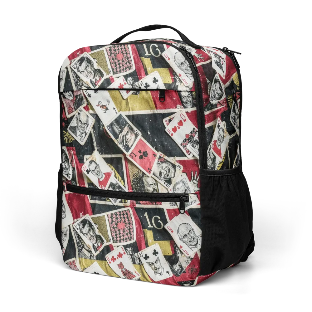 Velvet Ante on Utility Backpack — Left Front