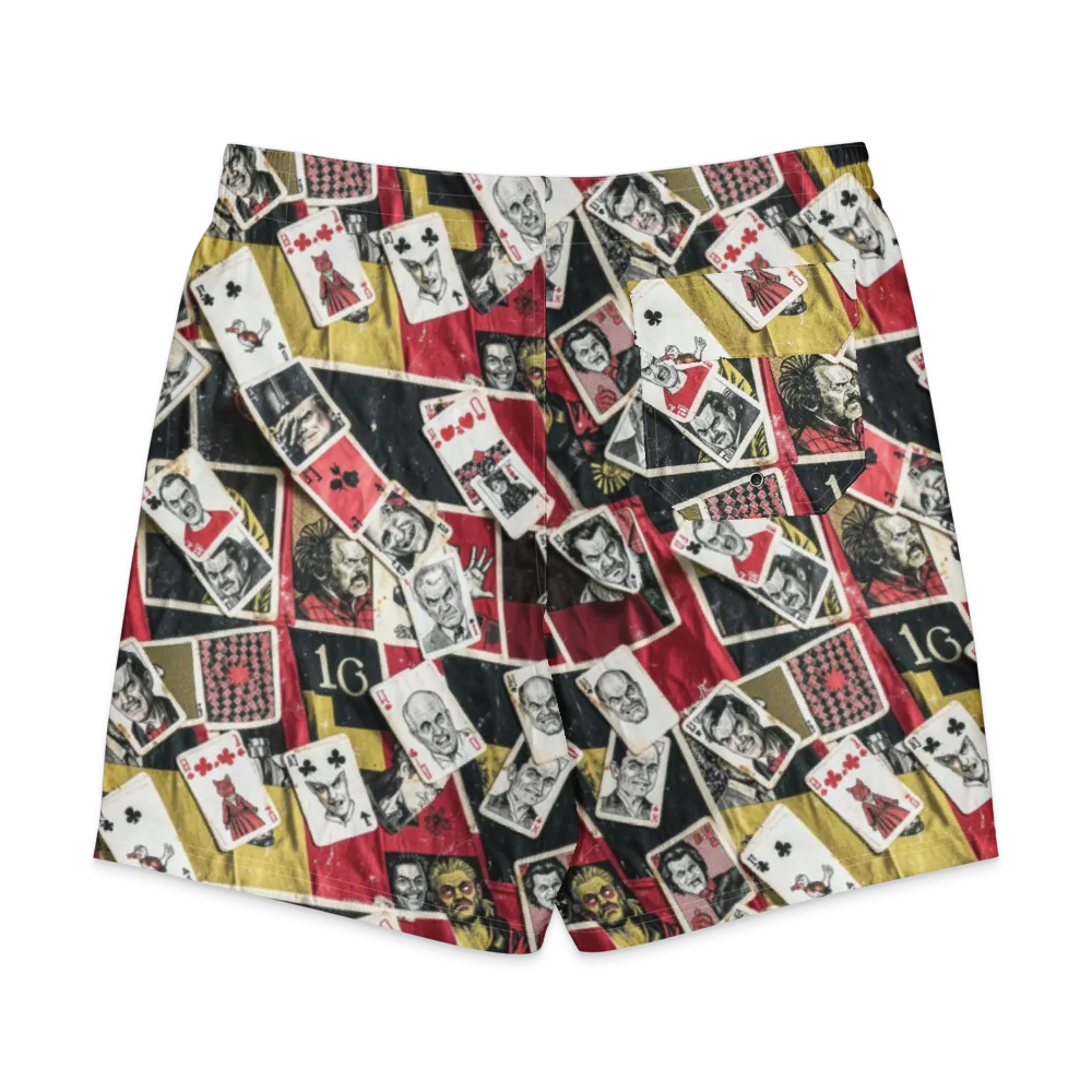 Velvet Ante on Men's Board Shorts — Back