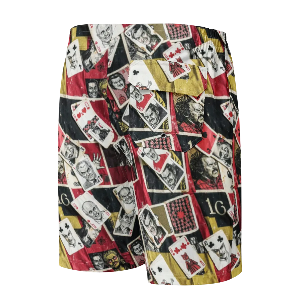 Velvet Ante on Men's Board Shorts — Back
