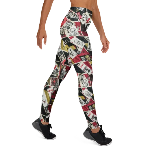 Velvet Ante on a Yoga Leggings