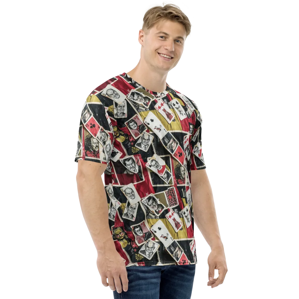 Velvet Ante on Men's Crew Neck T-Shirt — Right