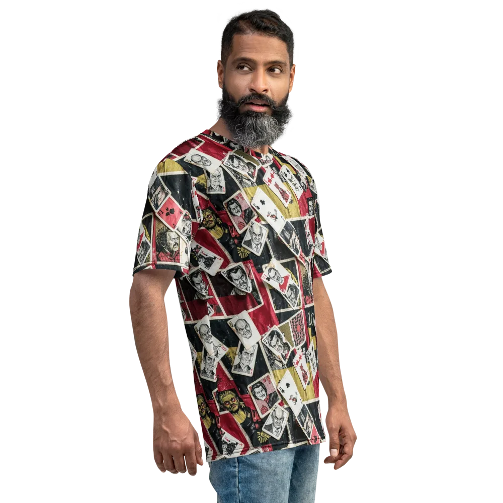 Velvet Ante on Men's Crew Neck T-Shirt — Right