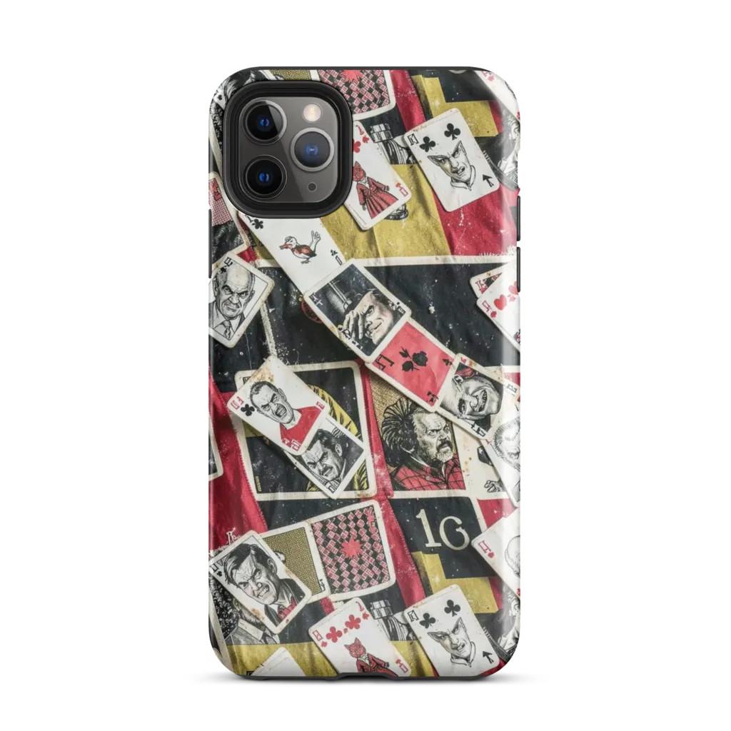 Velvet Ante on Tough Case for iPhone® — Front