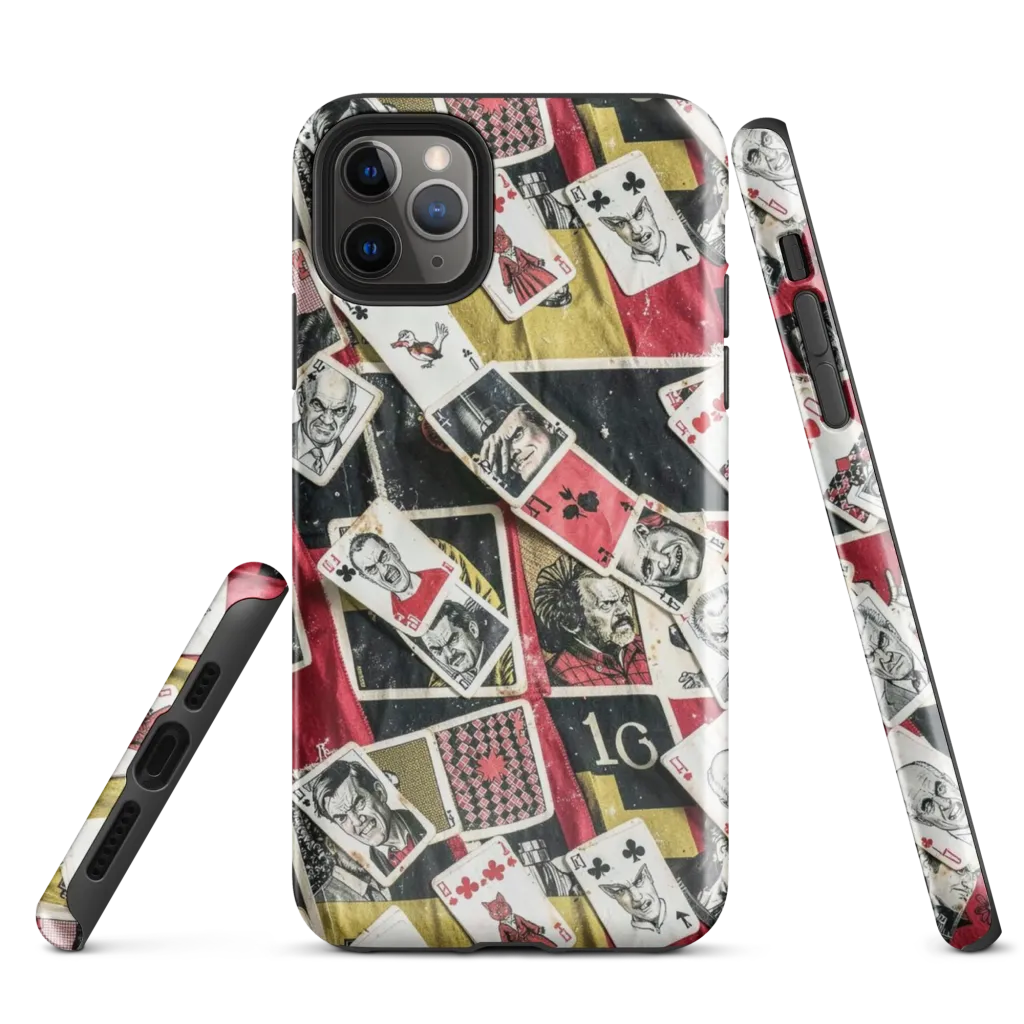 Velvet Ante on Tough Case for iPhone® — Front
