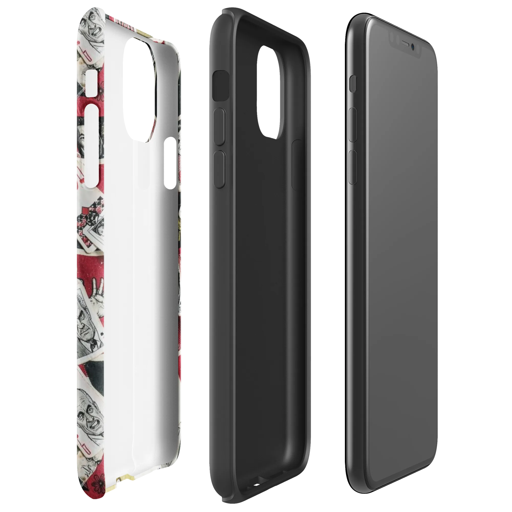 Velvet Ante on Tough Case for iPhone® — Right