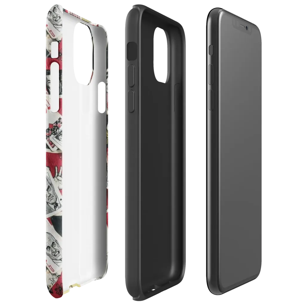 Velvet Ante on Tough Case for iPhone® — Right