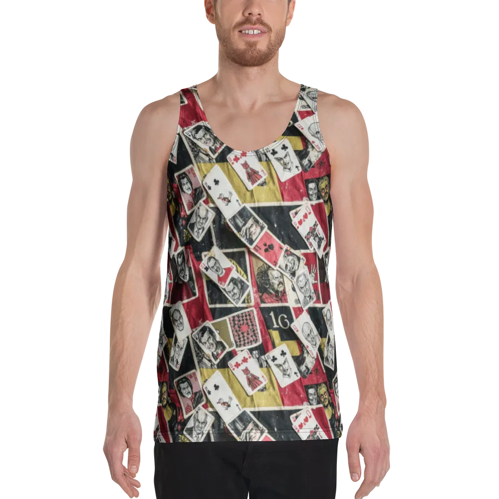 Velvet Ante on Men's Tank Top — Front