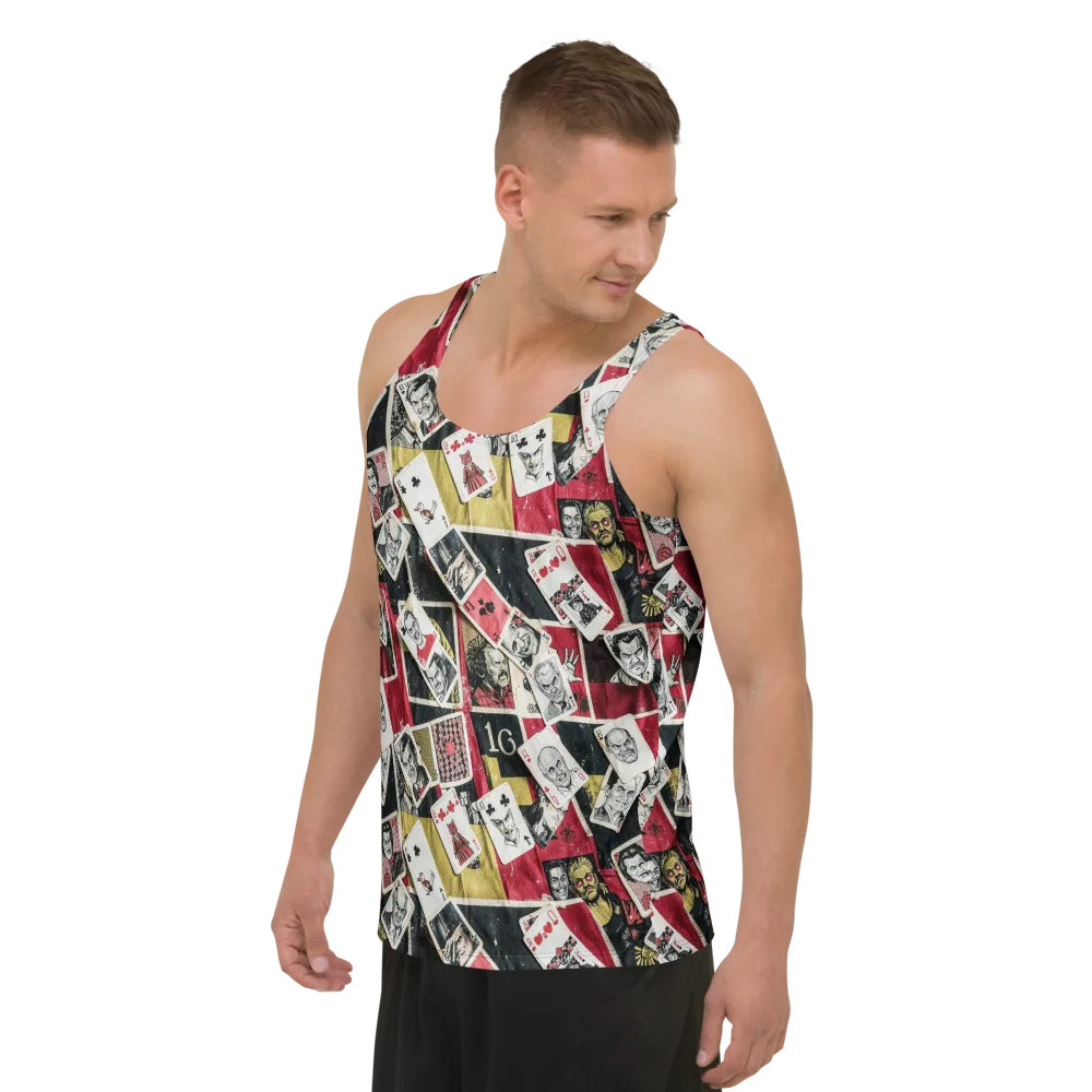Velvet Ante on Men's Tank Top — Left Front