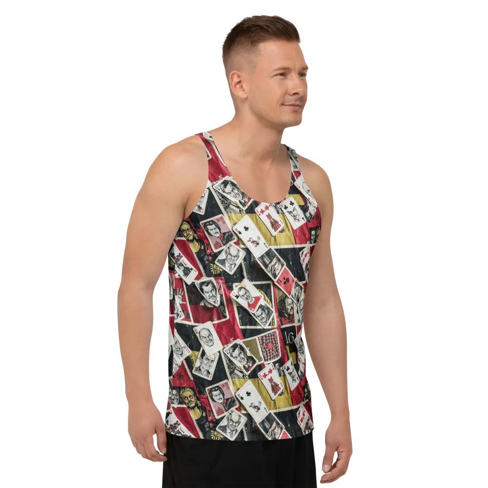 Velvet Ante on Men's Tank Top — Right Front