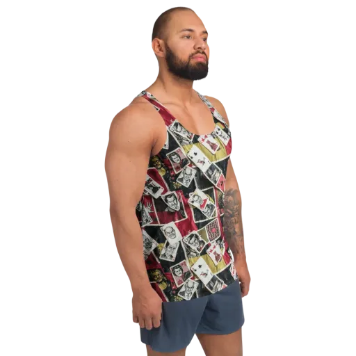 Velvet Ante on a Men's Tank Top