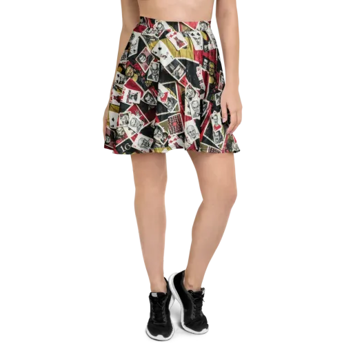 Velvet Ante on a Skater Skirt