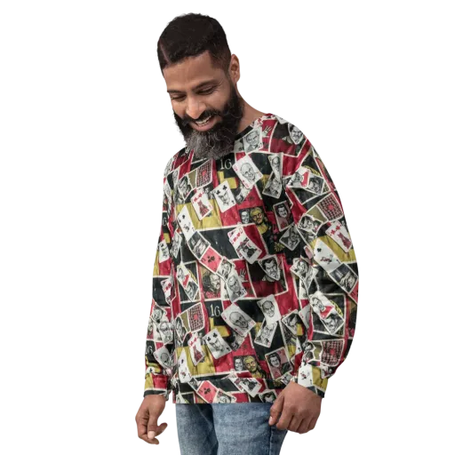 Velvet Ante on a Sweatshirt
