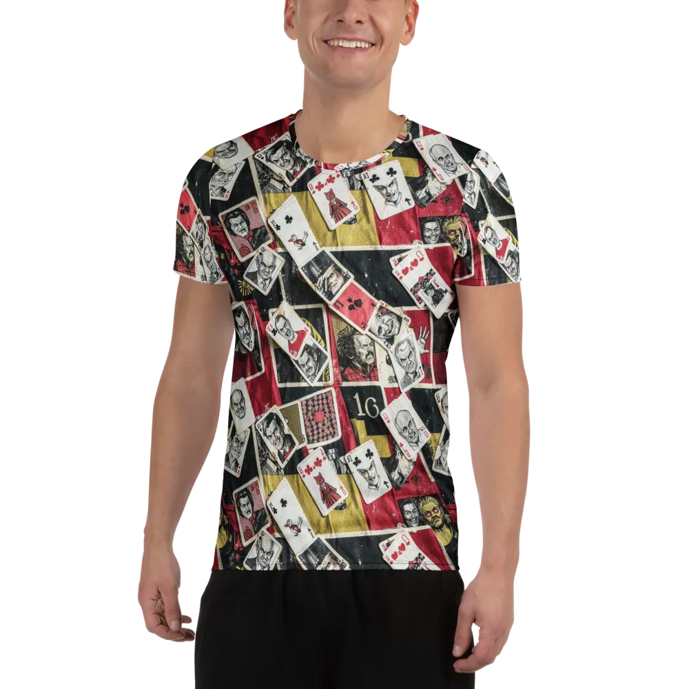 Velvet Ante on Men's Athletic T-Shirt — Front