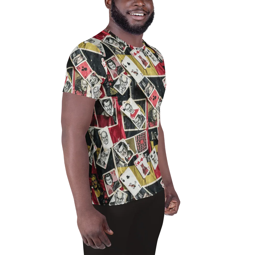 Velvet Ante on Men's Athletic T-Shirt — Right