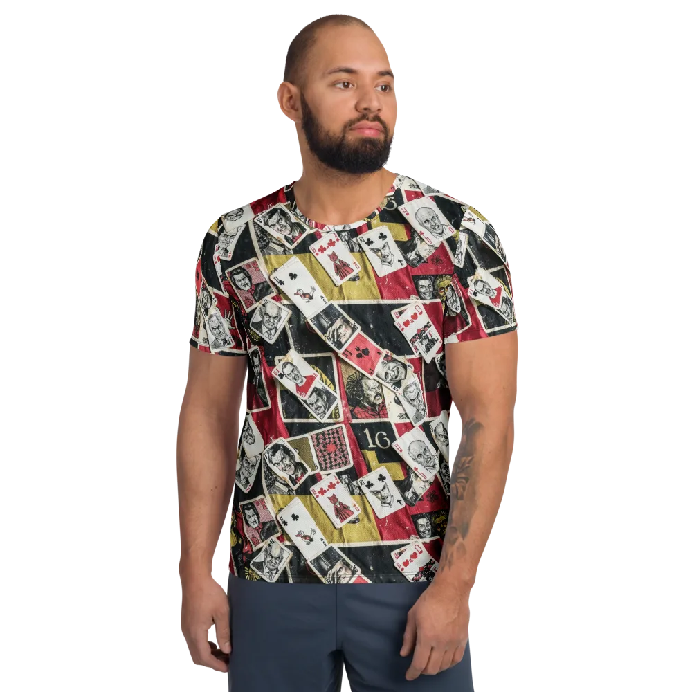 Velvet Ante on Men's Athletic T-Shirt — Front