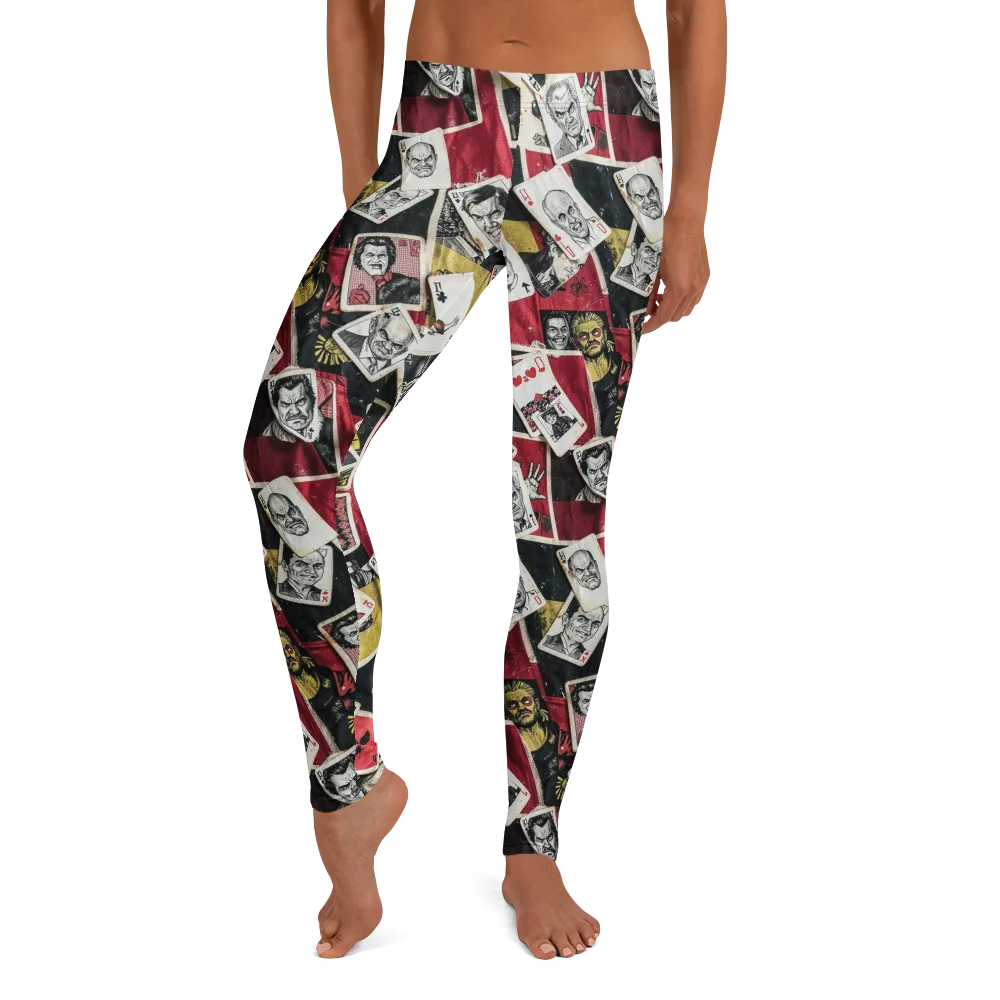 Velvet Ante on Leggings — Front