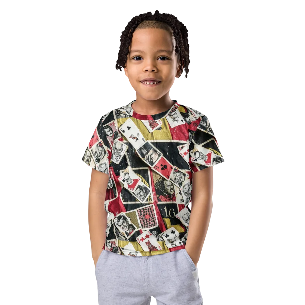 Velvet Ante on Kids Crew Neck T-Shirt — Front