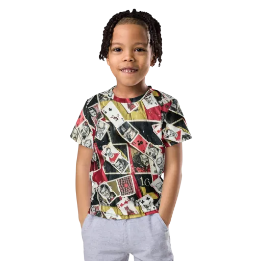 Velvet Ante on a Kids Crew Neck T-Shirt