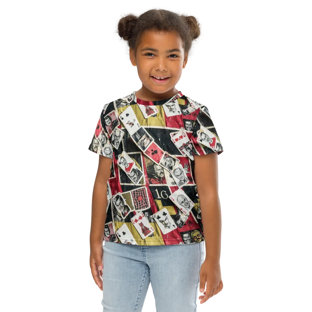 Velvet Ante on Kids Crew Neck T-Shirt — Front