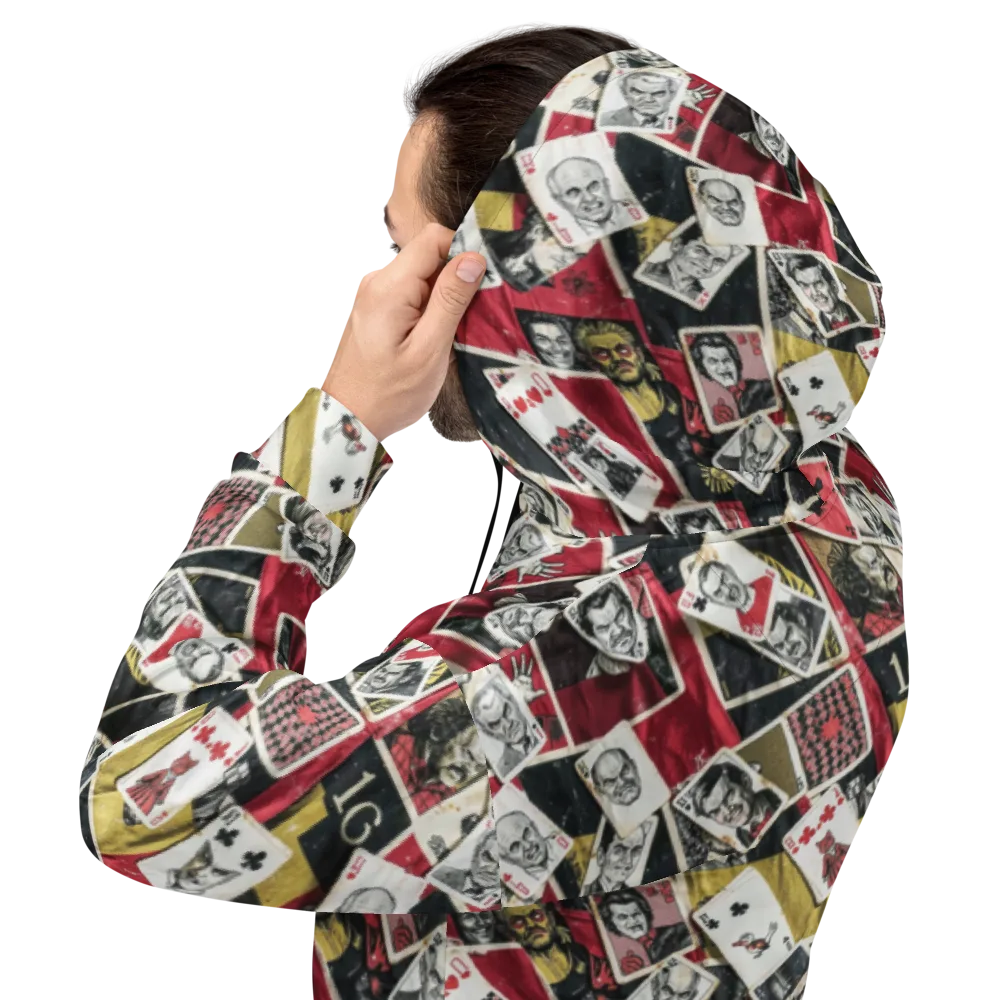 Velvet Ante on Hoodie — Back