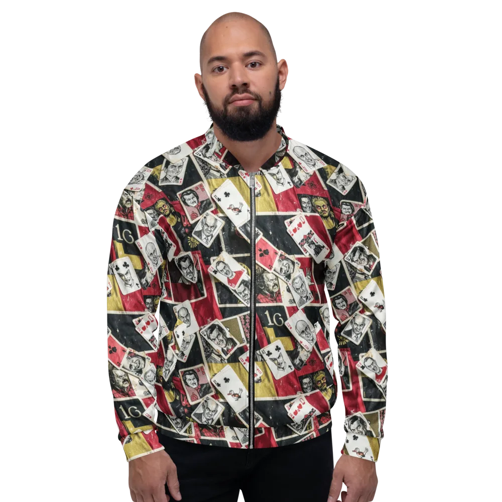 Velvet Ante on Bomber Jacket — Front