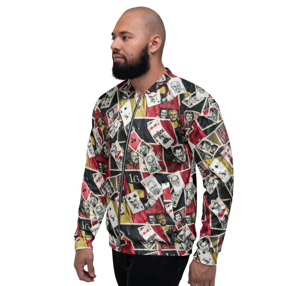 Velvet Ante on Bomber Jacket — Left