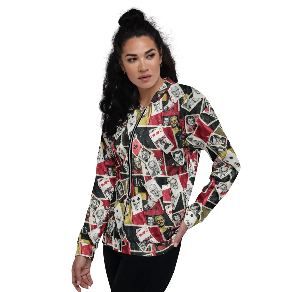 Velvet Ante on Bomber Jacket — Left