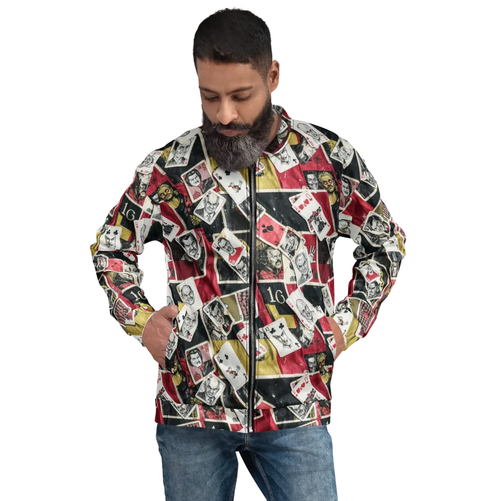 Velvet Ante on Bomber Jacket — Front