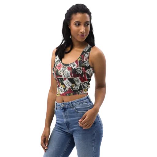 Velvet Ante on a Crop Top