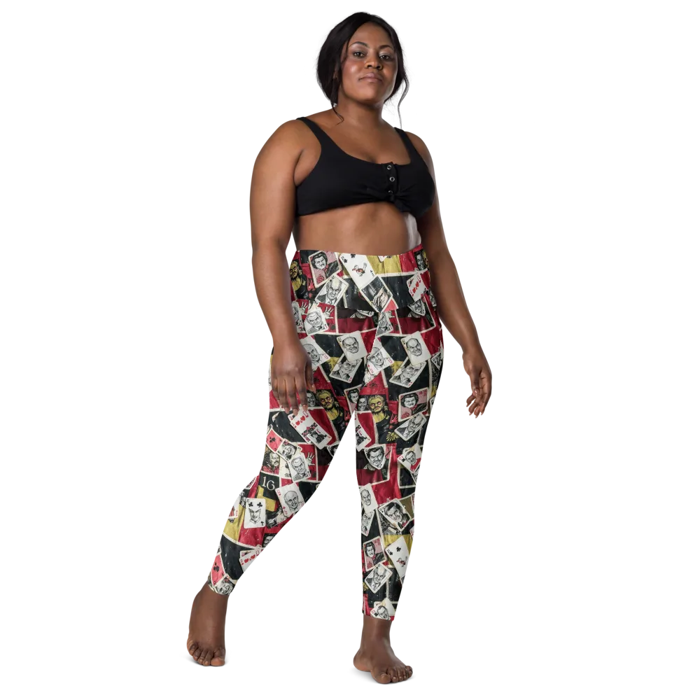 Velvet Ante on Leggings with Pockets — Front
