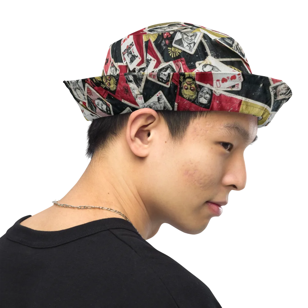 Velvet Ante on Reversible Bucket Hat — Right Outside