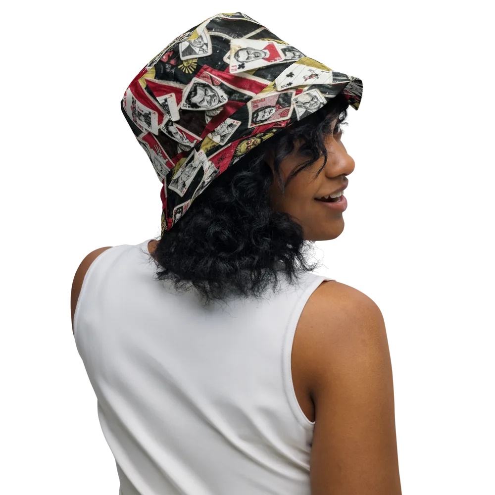 Velvet Ante on Reversible Bucket Hat — Right Outside