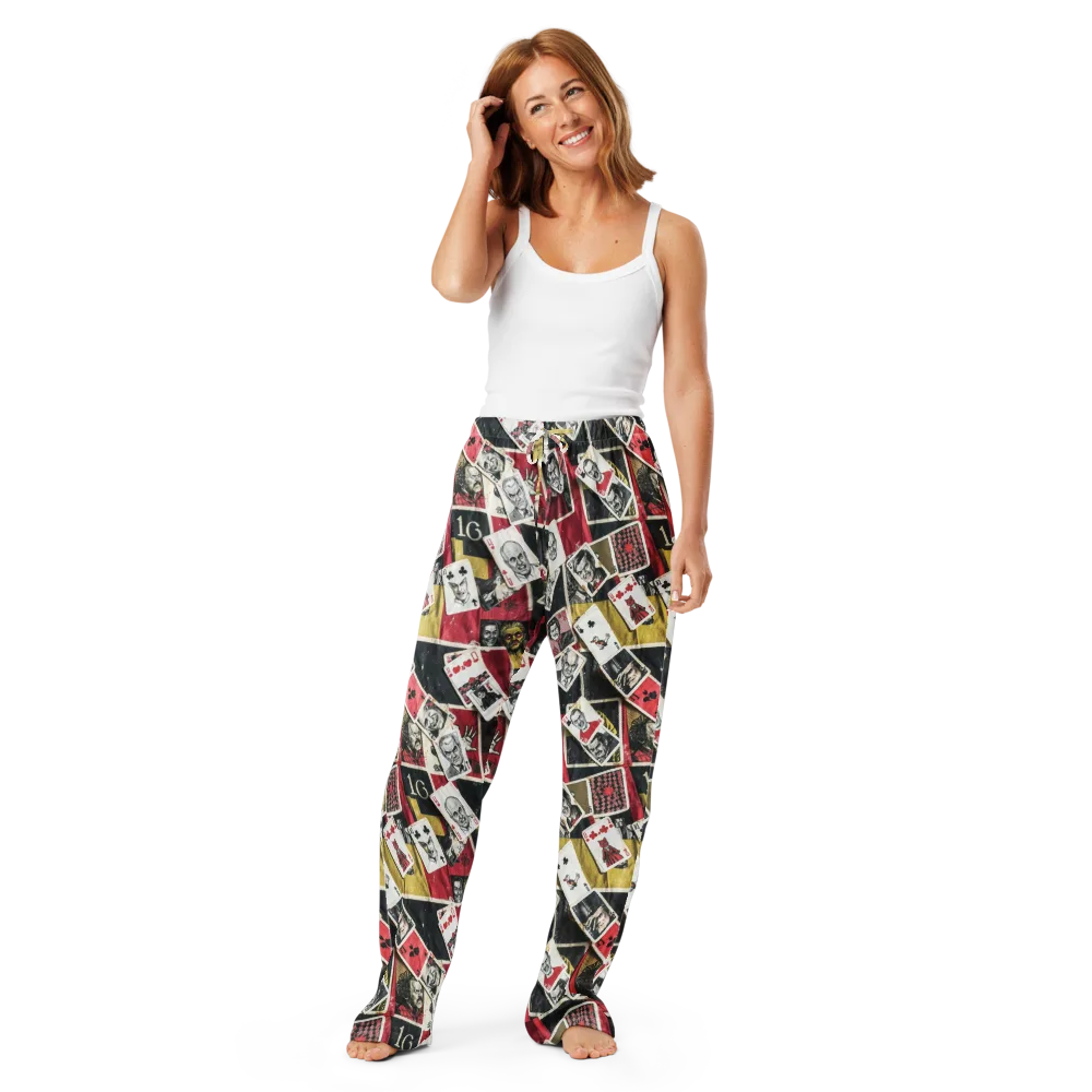 Velvet Ante on Women's Pajama Pants — Front
