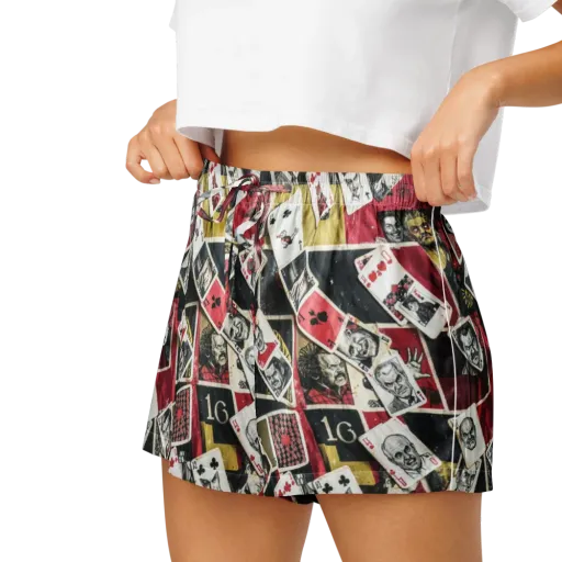 Velvet Ante on a Women's Pajama Shorts