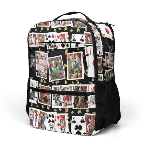 The Cardsharp’s Table on a Utility Backpack