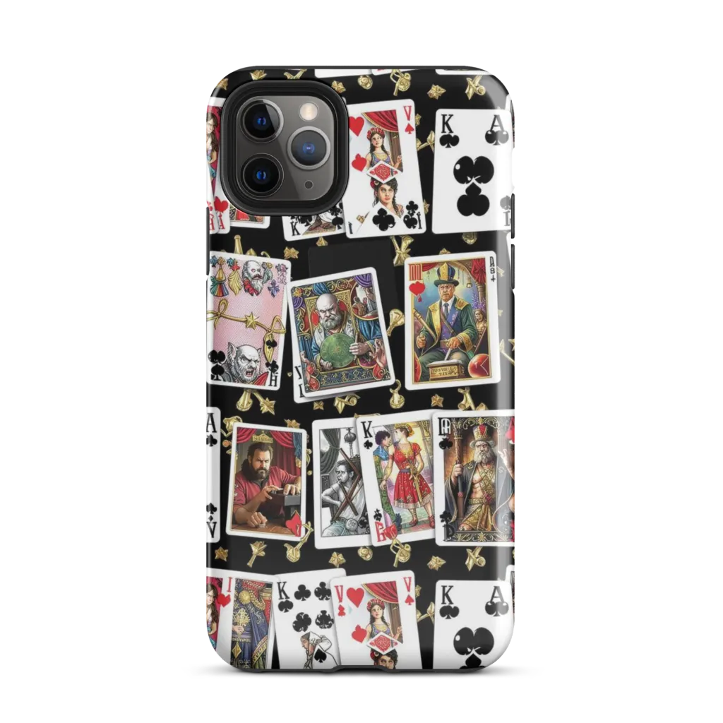 The Cardsharp’s Table on Tough Case for iPhone® — Front