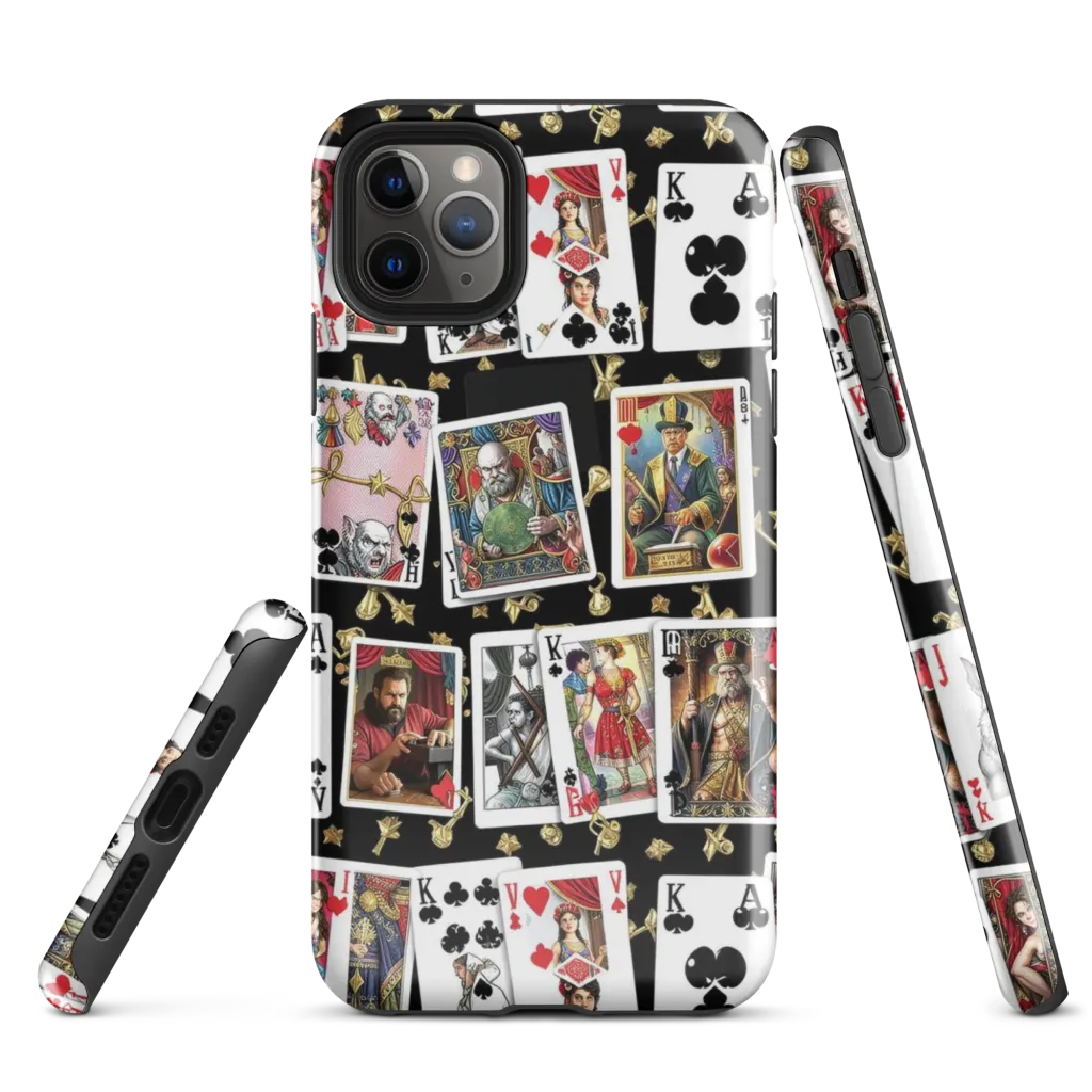 The Cardsharp’s Table on Tough Case for iPhone® — Front
